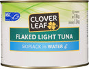 Clover Leaf Light Tuna Skipjack In Water (6 X 1.81KG)