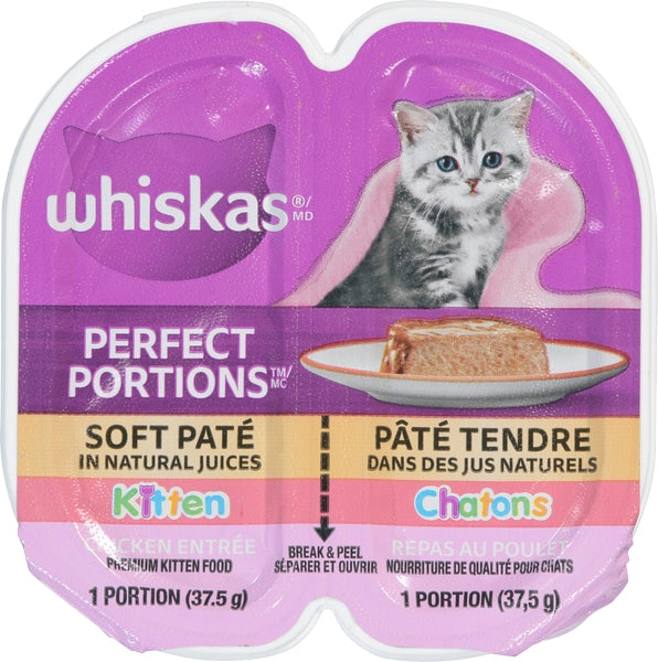 Whiskas Perfect Portions Wet Cat Food (24 X 75G)