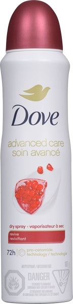 Dove Advanced Care Dry Antiperspirant Spray (12 X 107G)