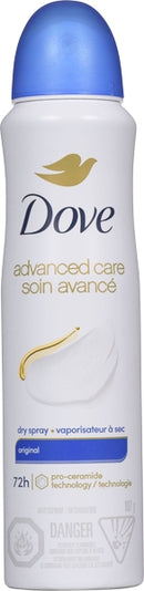 Dove Advanced Care Dry Antiperspirant Spray (12 X 107G)
