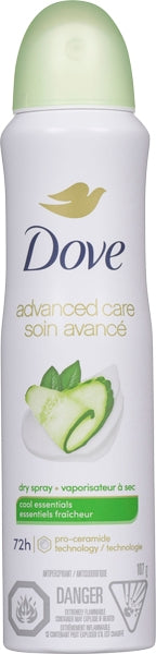 Dove Advanced Care Dry Antiperspirant Spray (12 X 107G)