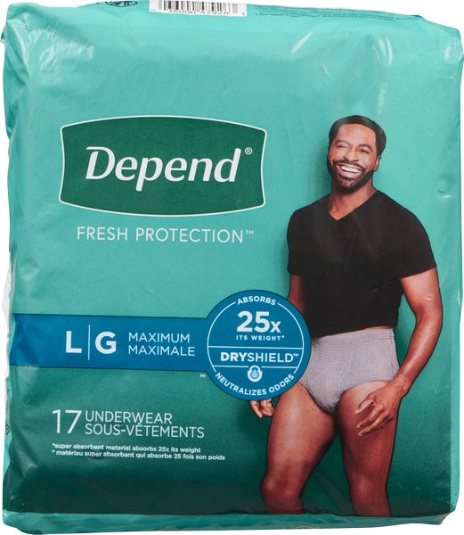 Depends Underwear Male
