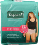 Depends Underwear Female