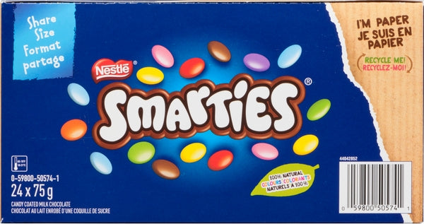 Smarties Chocolate King Size ( 24 X 75G )