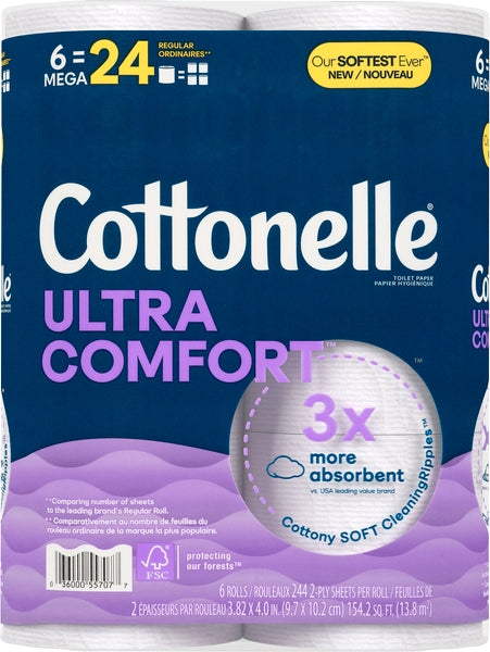 Cottonelle Bath Tissue Ultra Comfort Care Mega Roll