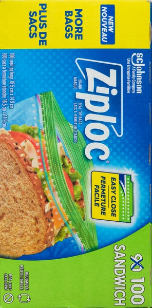 Ziploc Sandwich Bags