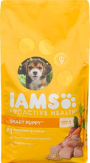 Iams Dry Dog Food Proactive Health Puppy Chicken & Whole Grain (4X3.18KG)