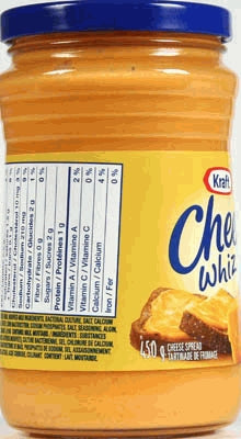 Kraft Cheez Whiz Original Cheese (12X450G)