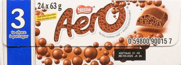 Aero Chocolate King Size ( 24 X 63G )