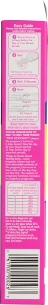 First Response Pregnancy Test (12X1'S)