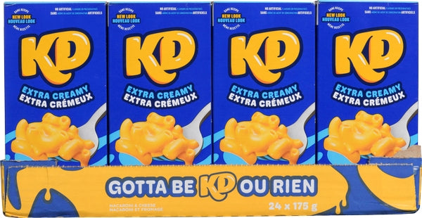 Kraft Macaroni & Cheese Extra Creamy (24X175G)