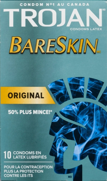 Trojan Condoms Bareskin Value ( 48 X 10'S )