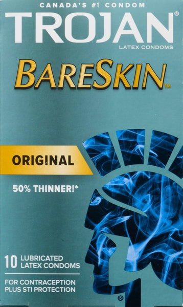Trojan Condoms Bareskin Value ( 48 X 10'S )