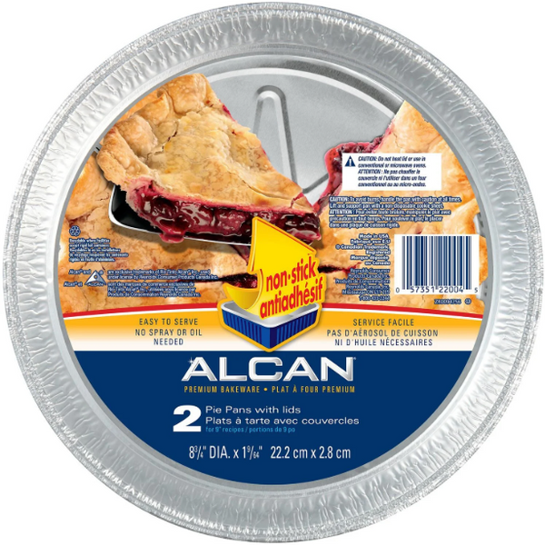 ALCAN Round Pie Pan with Dome 9'' (9 × 2’s)