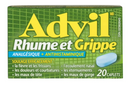 Advil Caplet Pills Cold & Flu Analgesic + Antihistamine (20’s)