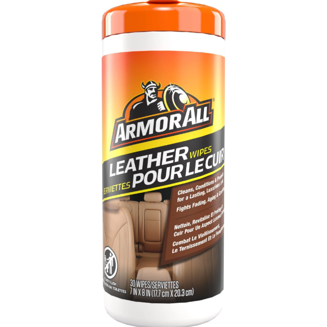 Armor All Wipes – Leather (6 × 30’s)