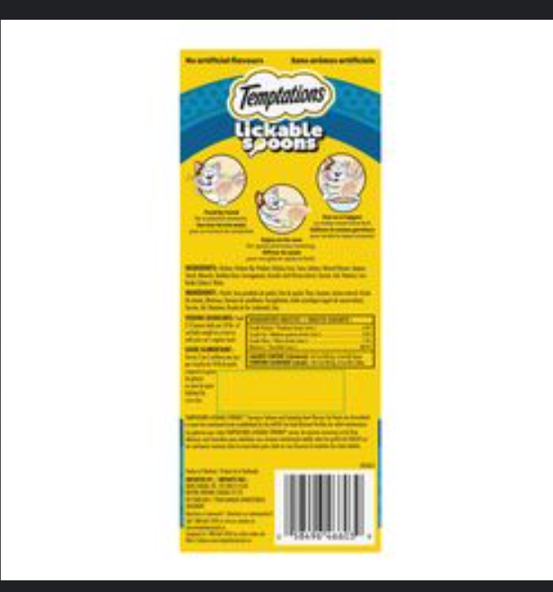 Whiskas Temptations Cat Treats - Lickable Spoons (24 X 40G)