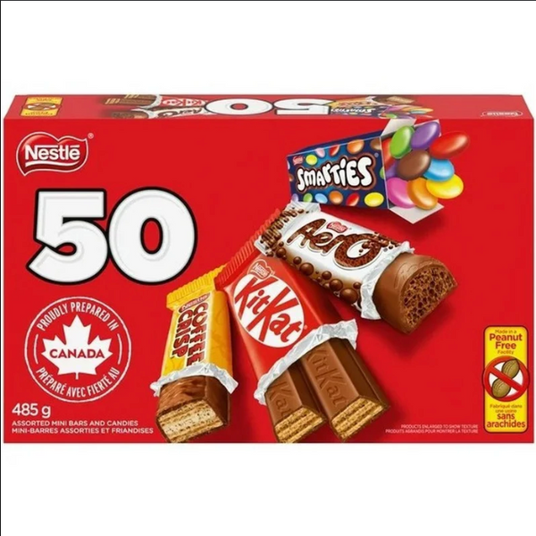 Nestle Snack Pack Assorted 50'S  ( 20 X 485G )