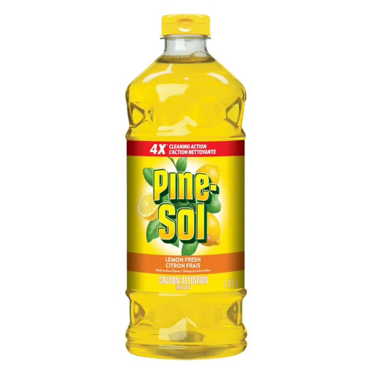 Pine Sol Cleaner Lemon  ( 8 X 1.41L )