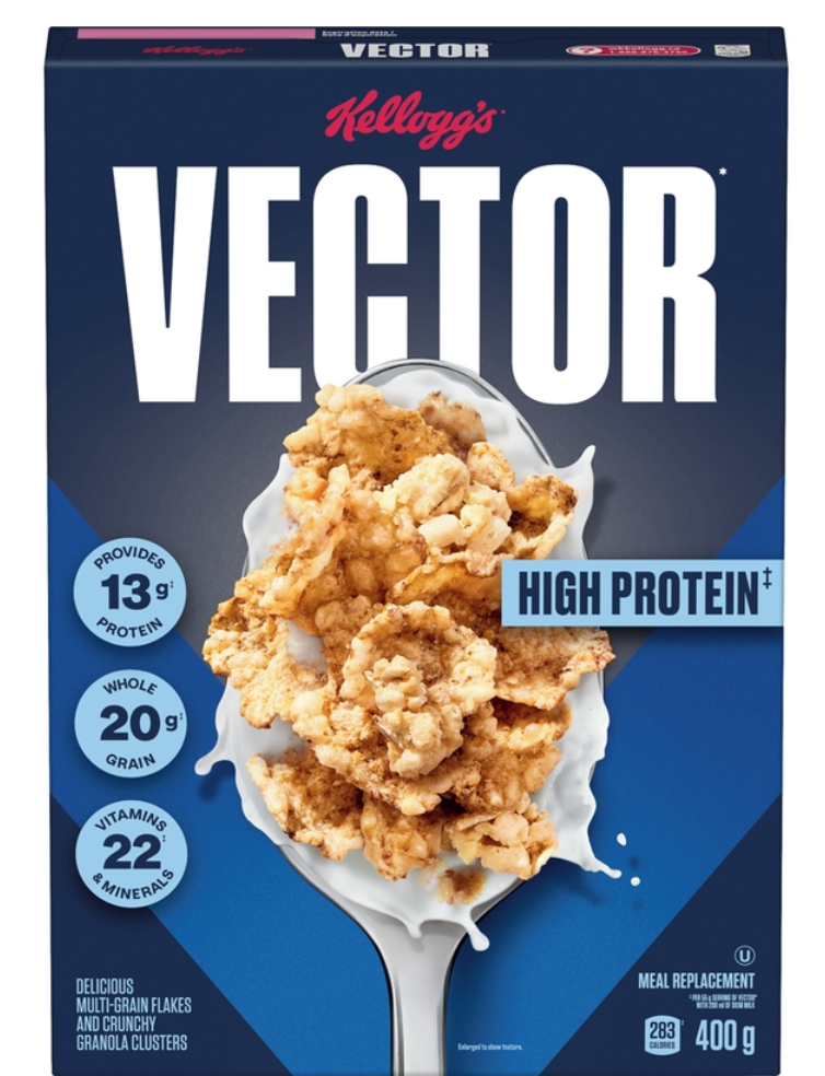Kellogg's Vector Cereal Meal Replacement (14X400G)