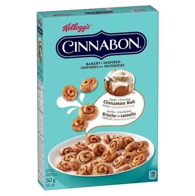 Kelloggs Cereal Cinnabon Roll Sweet & Crunchy (10X247G)