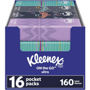 Kleenex Facial Tissue Pocket Pk (12X16X10'S)