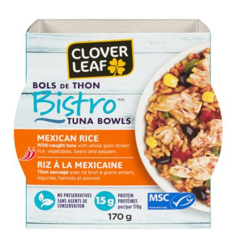 Cloverleaf Bistro Bowls Tuna with Mexican Rice (8X170G)