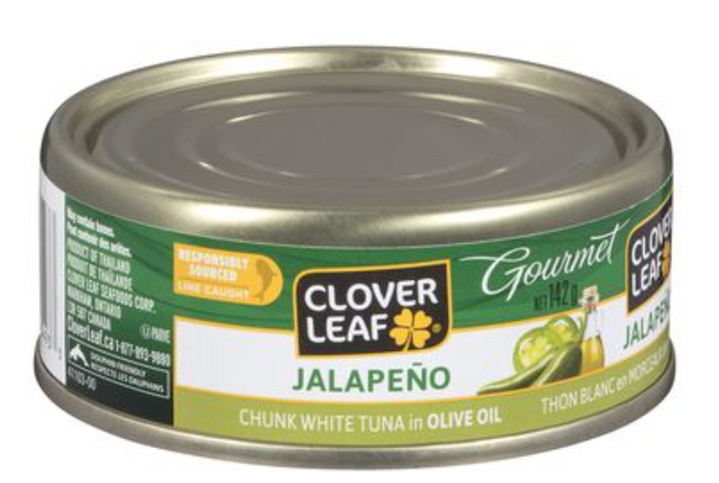 Clover Leaf Jalapeño Oil Tuna Can (25X142G)
