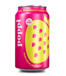 Poppi Probiotic Soda Strawberry Lemon 355ml | Case of 12 | Bulk Beverages