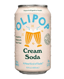 Olipop Cream Soda 6x355ml | Case of 4 | Bulk Beverages