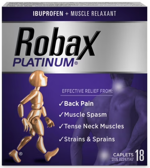 Robax Caplets (3X18'S)