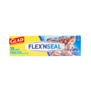 Glad Flex 'N Seal Freezer Bags