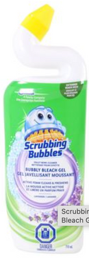 Scrubbing Bubbles Toilet Bowl Gel Cleaner  ( 9 X  710ML  )