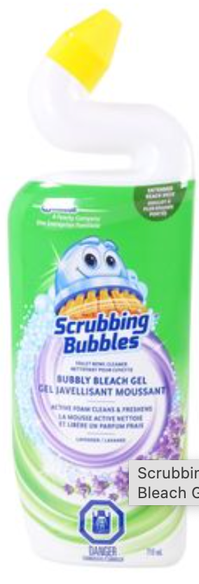Scrubbing Bubbles Toilet Bowl Gel Cleaner  ( 9 X  710ML  )