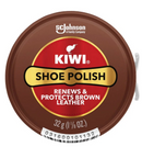 Kiwi Shoe Polish Brown 32G Case of 12 Units | Bulk Grocery