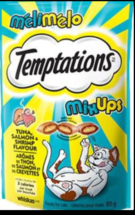 Whiskas Temptations Cat Treat (12 X 85G)